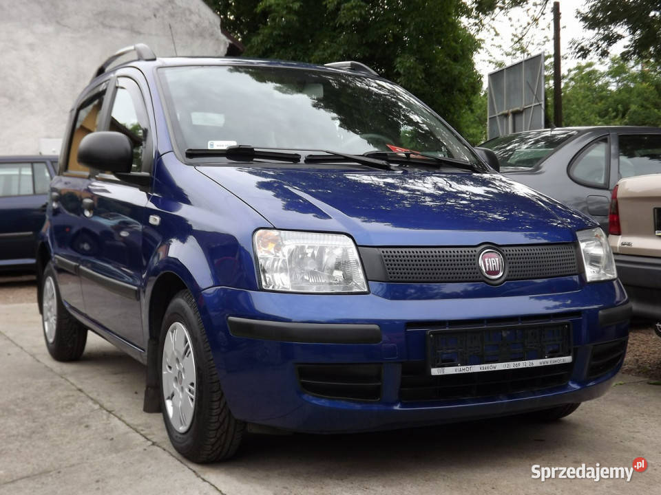 Fiat Panda Wspomaganie61krajowyABS II 20032012 ASR (kontrola trakcji) małopolskie Skawina