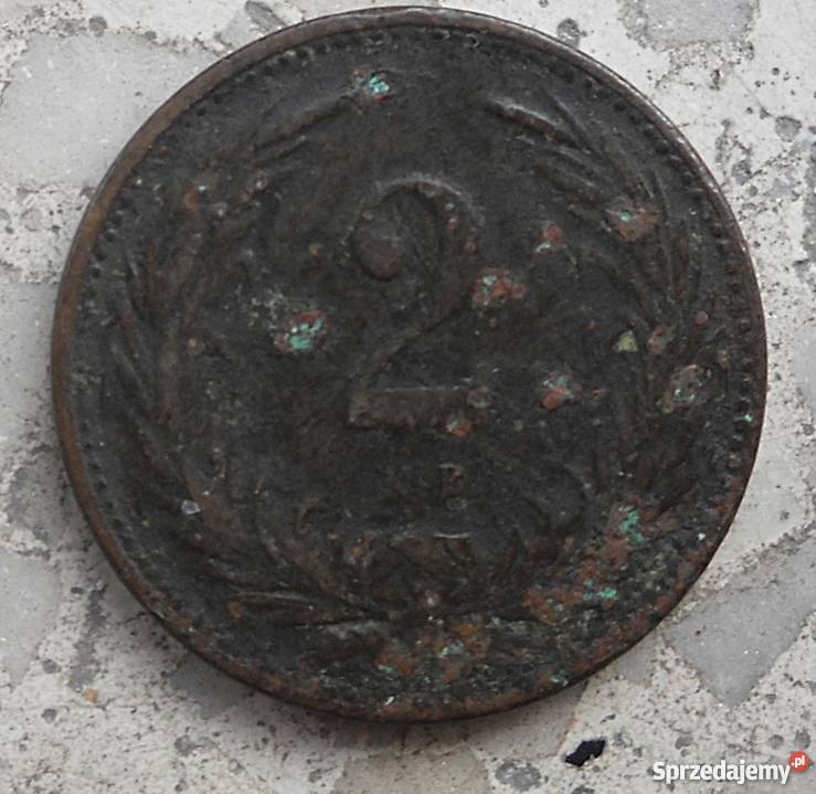 WĘGRY2 FILLER1897 r SZEROKA KORONA Numizmatyka Legionowo