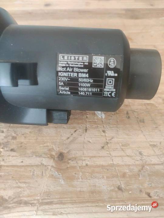 Leister Hot Air Blower pelet zapalarka Jastrzębie-Zdrój