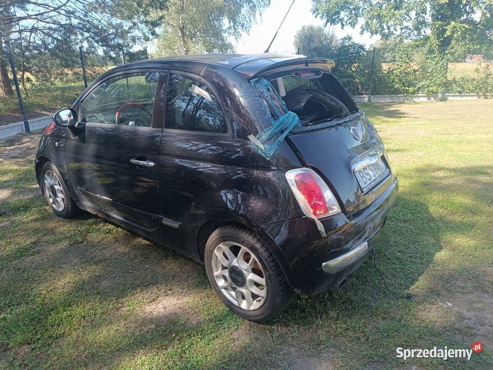 Fiat 500 uszkodzony na sprzedasz o 500 mazowieckie