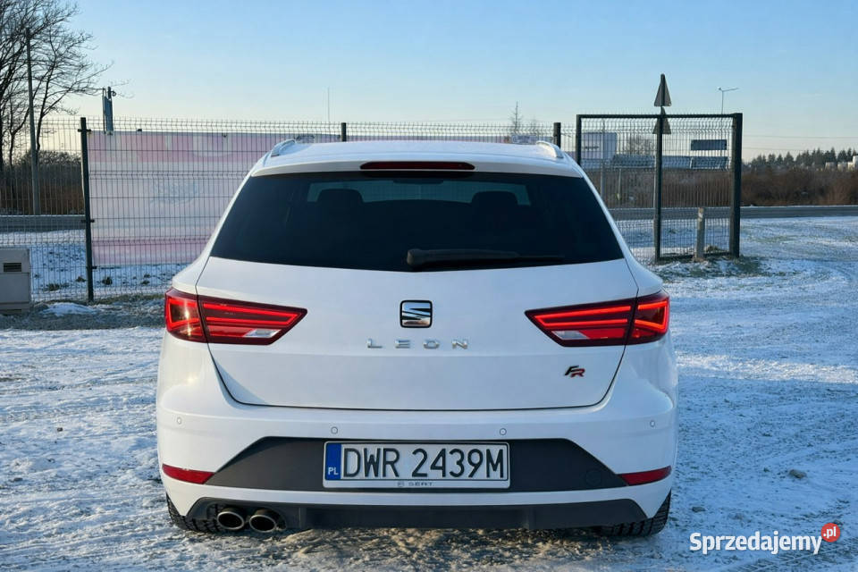 Seat Leon 20 TDi 150 2017 FR serwisowany kamera czujnik zmierzchu Wojkowice