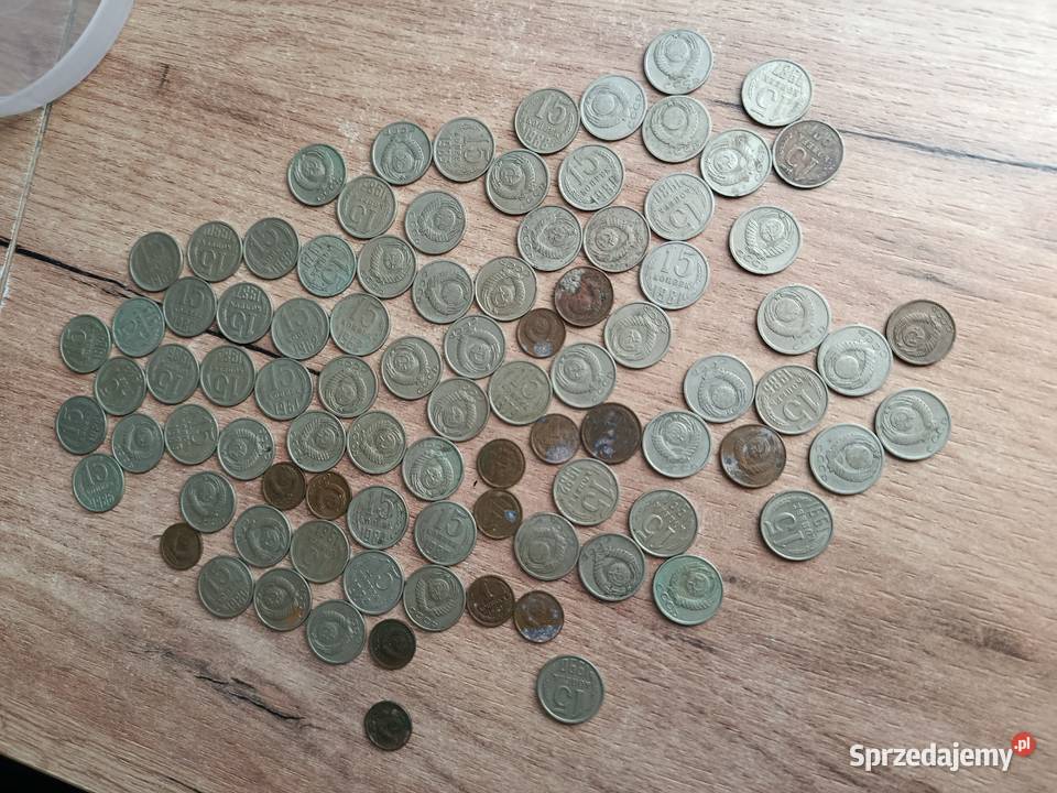 Monety stare cccp kopiejki 90 sztuk zestaw Choszczno