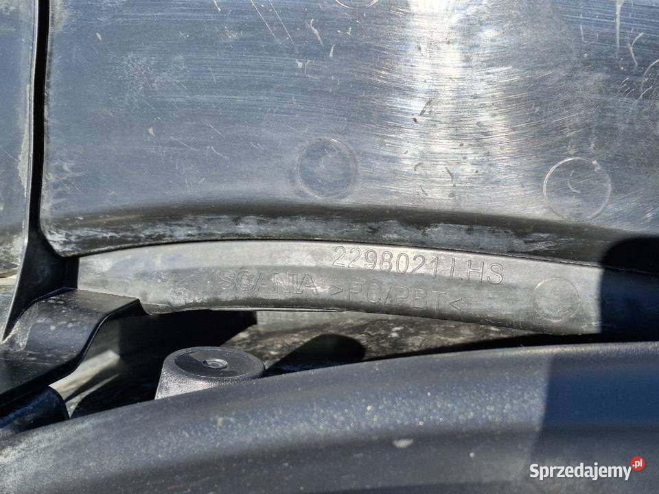 SCANIA R S BŁOTNIK PRZEDNI LEWY NADKOLE LISTWA Nadkola Części samochodowe sprzedam