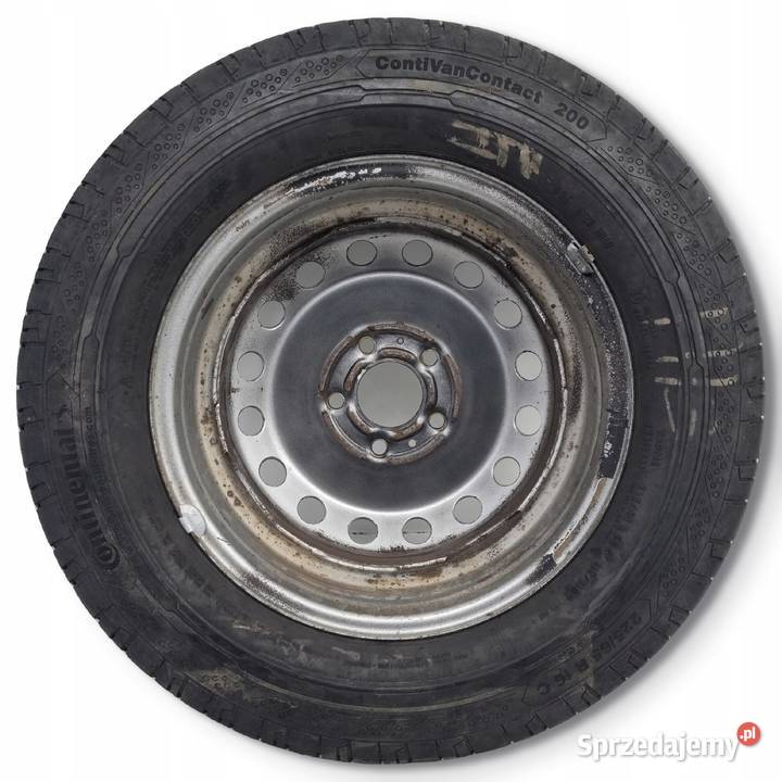 KOŁO ZAPASOWE Renault Trafic II felga 22565 R16C Średnica 16" Chełm