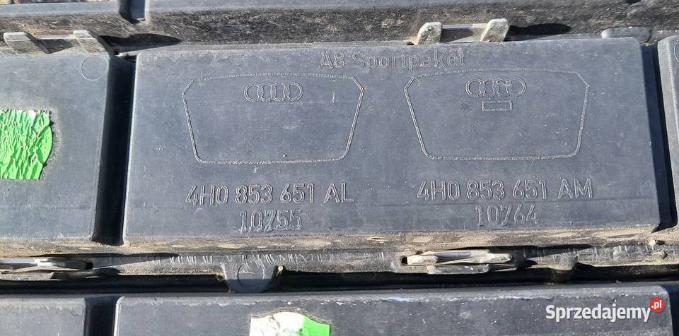 AUDI A8 D4 GRILL ATRAPA 4H0853651 osobowe Wrocław