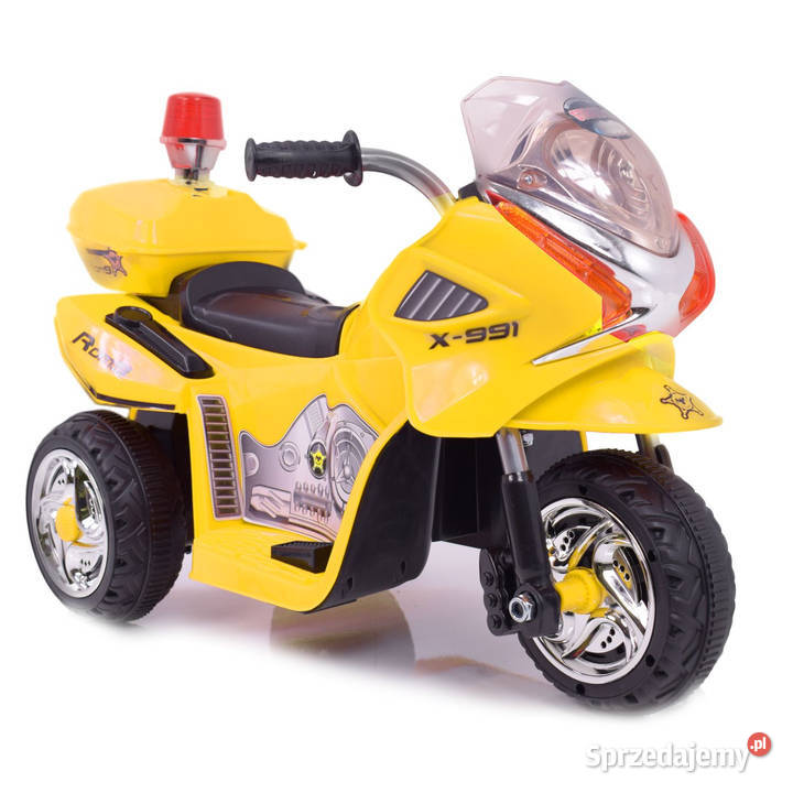 Motor MOTOREK POLICYJNY Z KOGUTEM na akumulator sprzedam