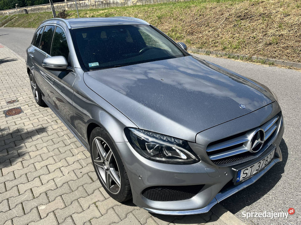 Mercedesbenz Klasa C oryginalny pakiet AMG wielofunkcyjna kierownica Kraków