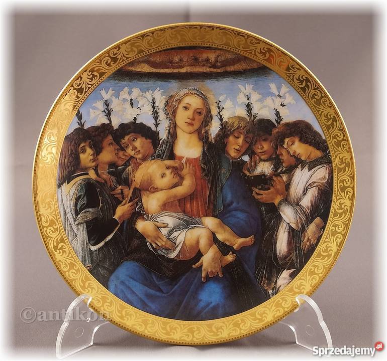 Talerze Bradex Madonny Porcelana i szkło Gdańsk sprzedam