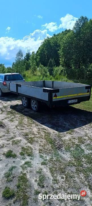 Przyczepka SAM tandem zarejestrowana śląskie Żarnowiec