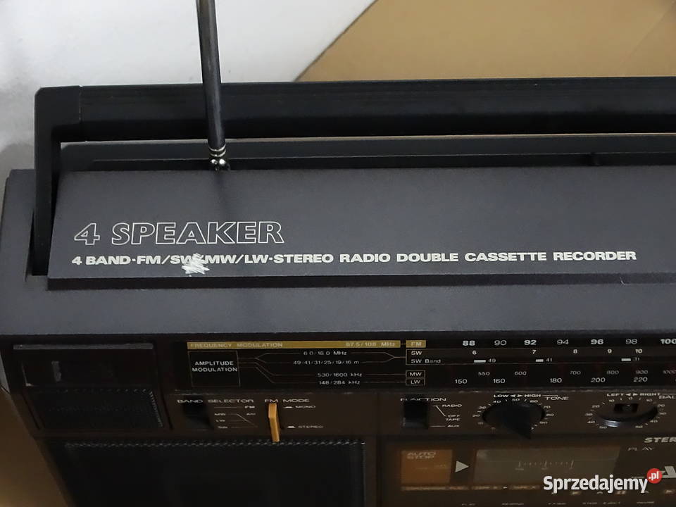 Radiomagnetofon SABA RCR 590 HS Boombox Vintage Biłgoraj sprzedam
