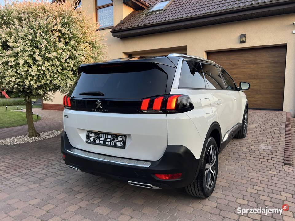 Peugeot 5008 Oryg Lakier 7 osób Zadbany Półskóry Kutno sprzedam