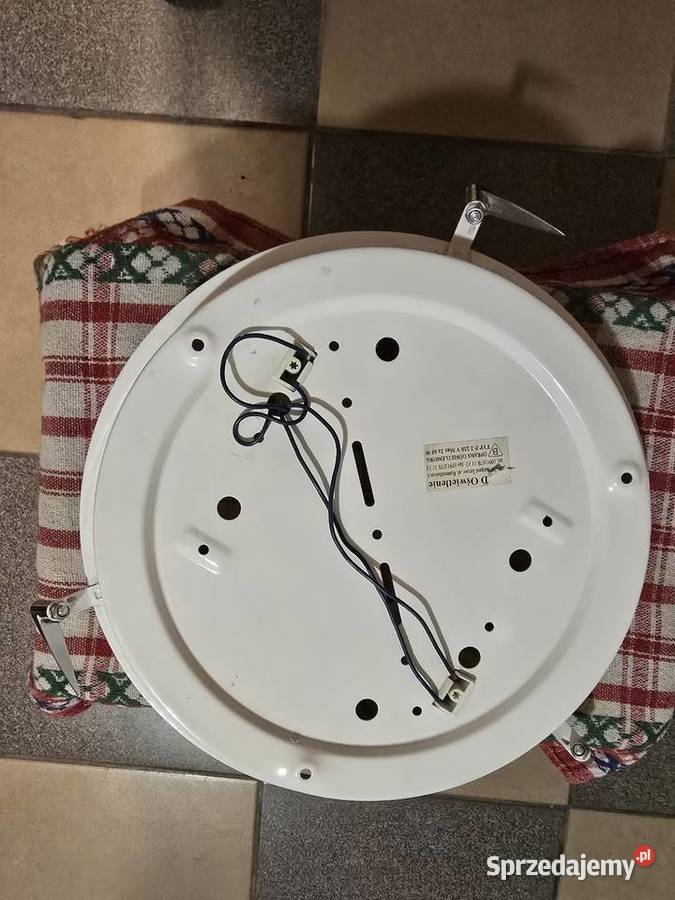 Lampa sufitowa plafoniera szklana Czarna Woda sprzedam