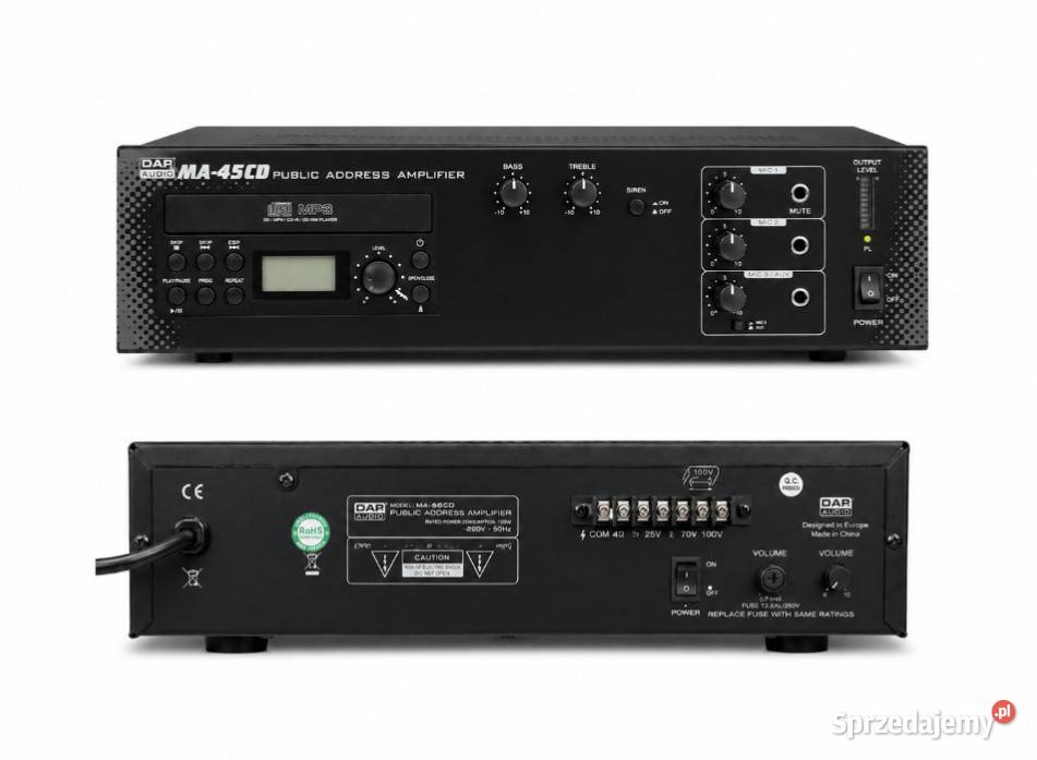 Wzmacniacz DAP Audio MA45CD 100V CDMP3