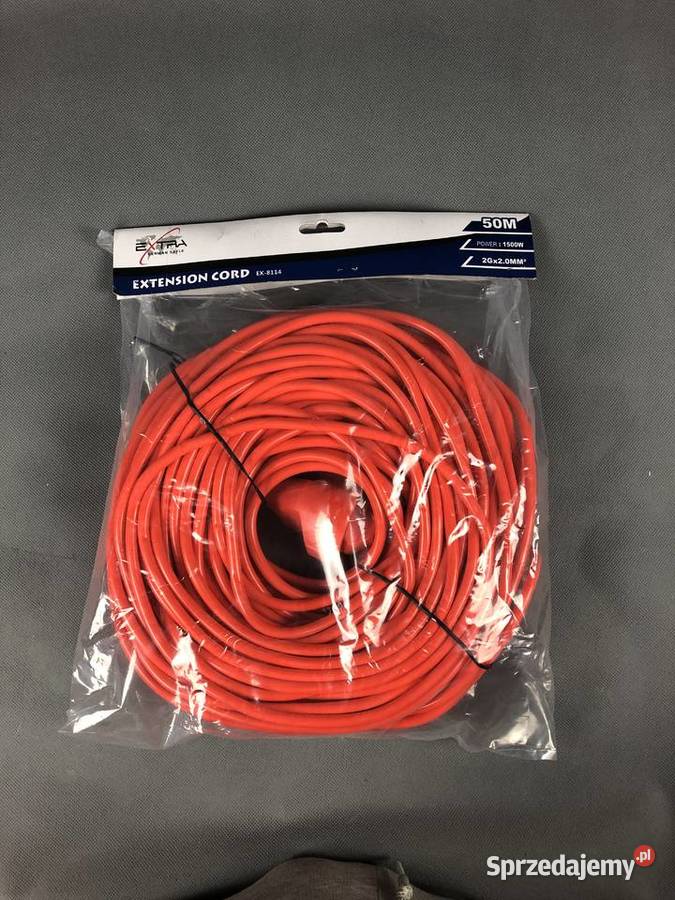 Przedłużacz budowlany 50 m gruby Żagań sprzedam