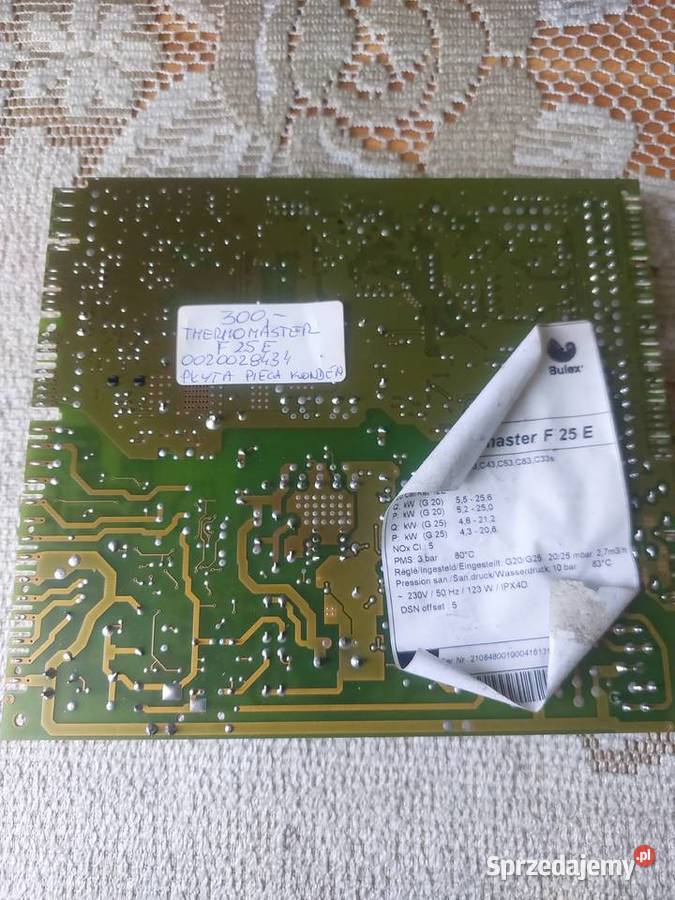THERMOMASTER F25E 0020028434 PŁYTA PIECA