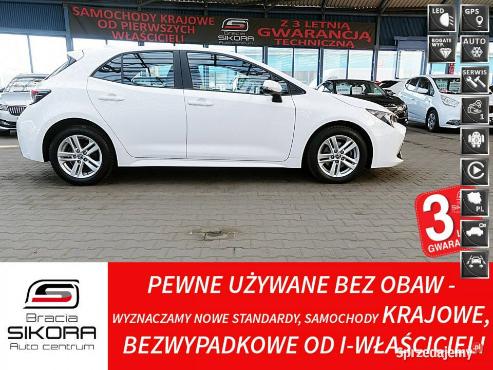 Toyota Corolla LEDNAVIKameraACC2xKlimatronic 1197cm3 Mysłowice