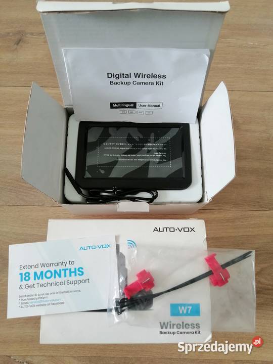 AUTOVOX W7 Bezprzewodowa Kamera Cofania 5 LCD Poznań