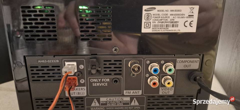 Mini wieża Samsung MME330D z USB małopolskie Wadowice