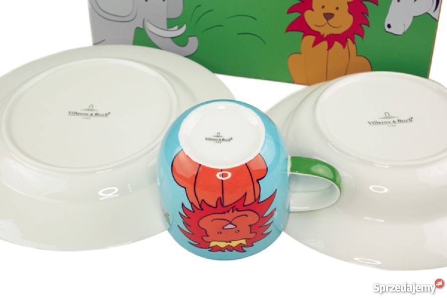 VilleroyBoch Funny Zoo porcelana dzieci z śląskie Dąbrowa Górnicza
