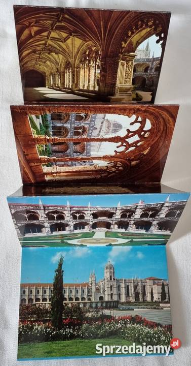 Lizbona Portugalia 10 pocztówek rozkładany album Warszawa