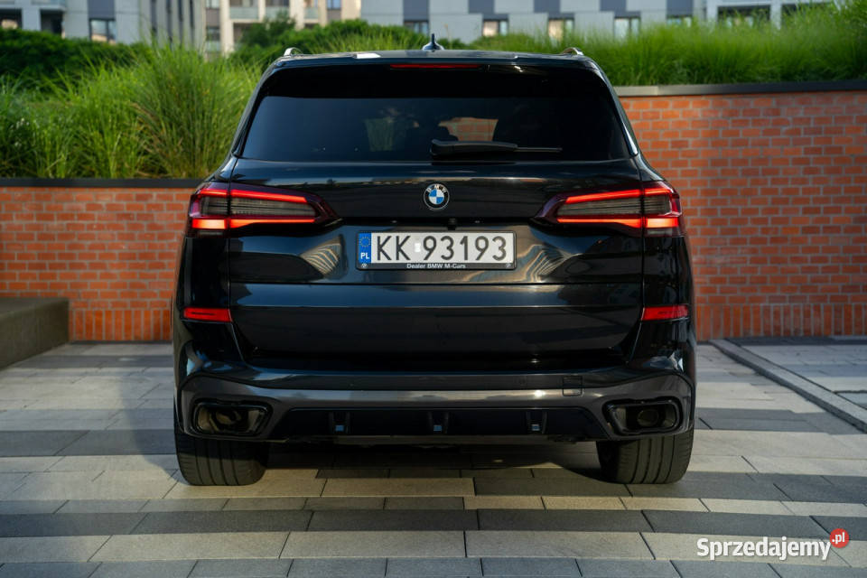 BMW X5 M Sport Aktywny tempomat Hak 21 Salon VAT Kraków