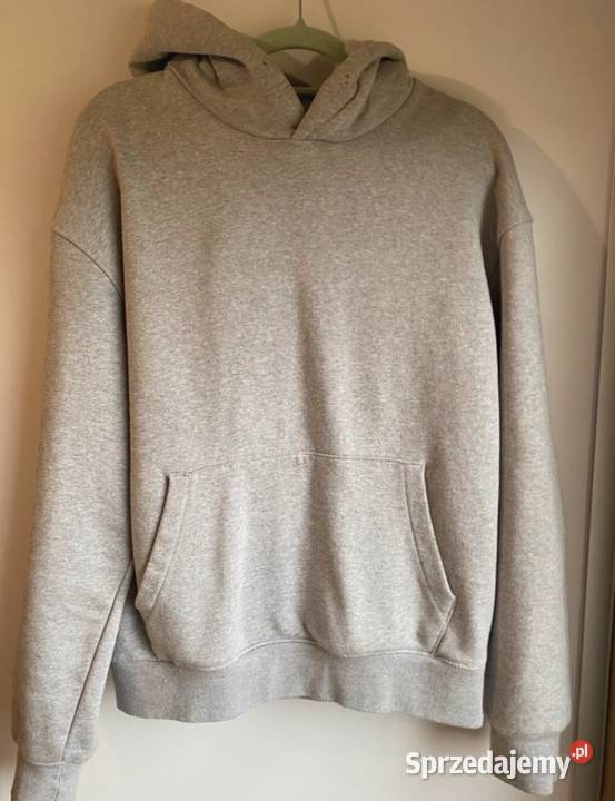 Szara bluza basic bershka