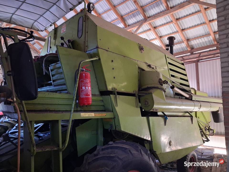 Claas Mercator 75 6 mercedes 36 m wózek lubelskie Rozkoszówka