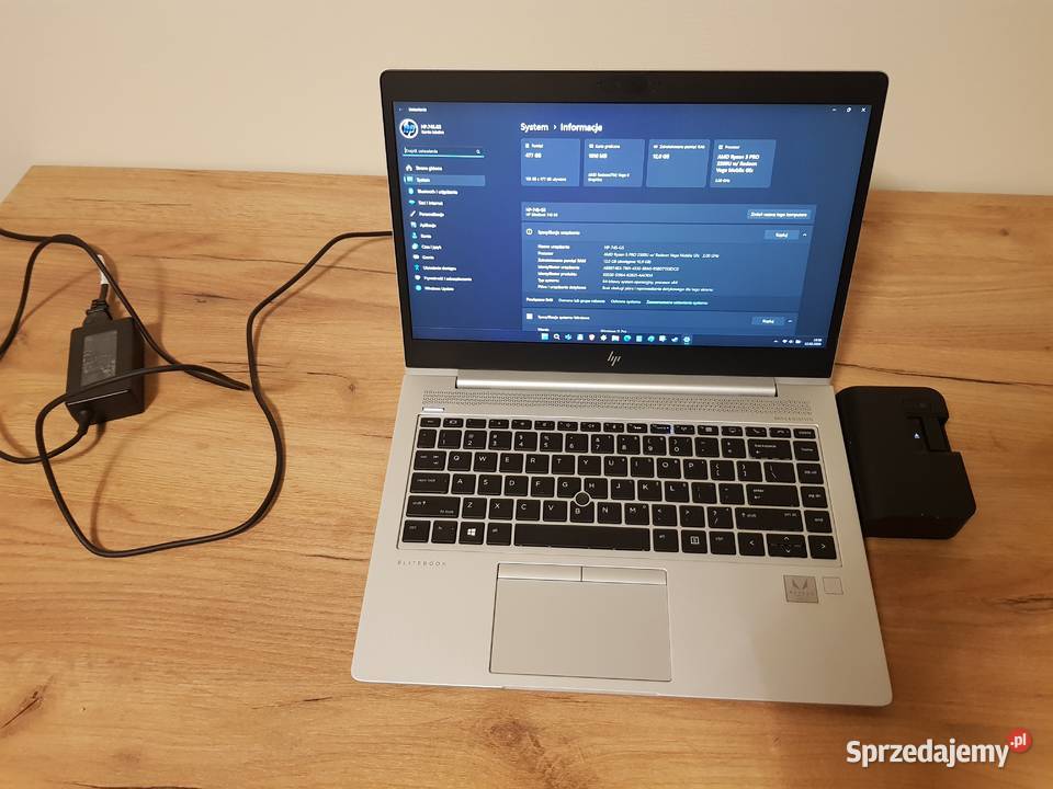 HP EliteBook 745 G5 Ryzen 5 12GB RAM 512GB SSD Bydgoszcz