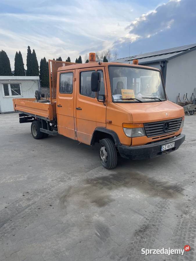Mercedes Vario 512 podeójna kabina plus skrzynia diesel Mercedes-Benz sprzedam