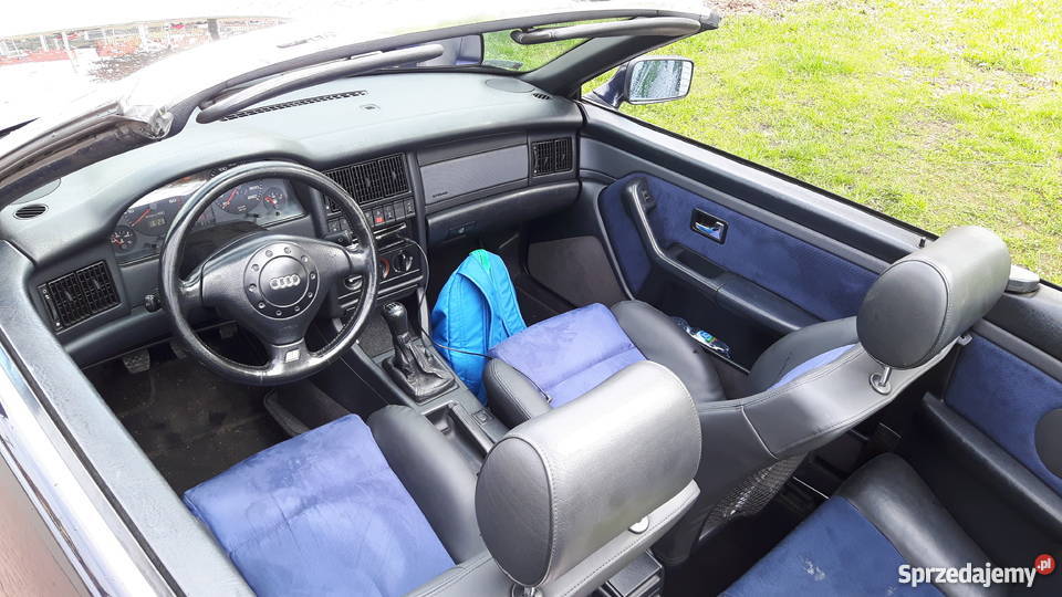 Audi 80 cabrio 19 tdi 1996r IDEAŁ NA LATO skórzana tapicerka Cabriolet śląskie Tychy