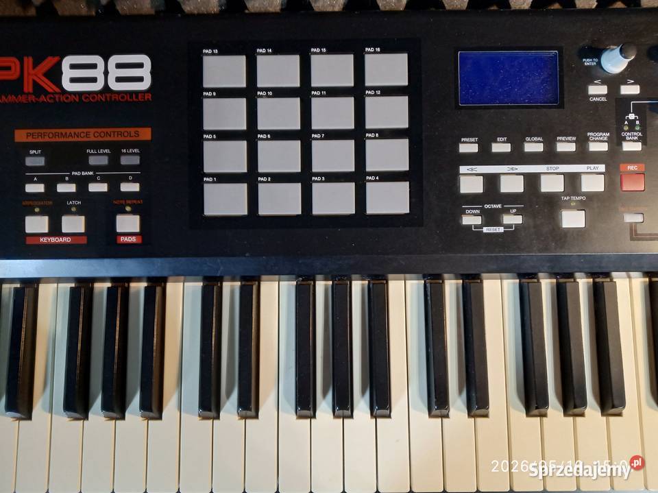 Akai Professional MPK88 88 ważonych klawiszy Instrumenty Zawiercie