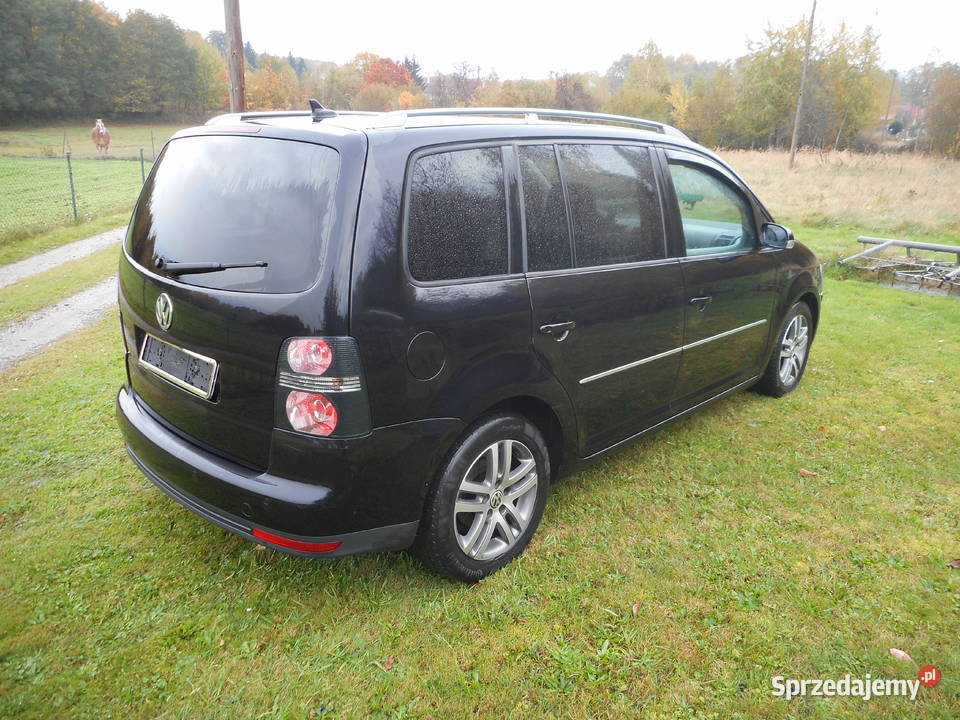 VW TOURAN 20 TDIbez RDZY7 OSOBOWY elektrochrom. lusterko wst. Nowe Czaple sprzedam