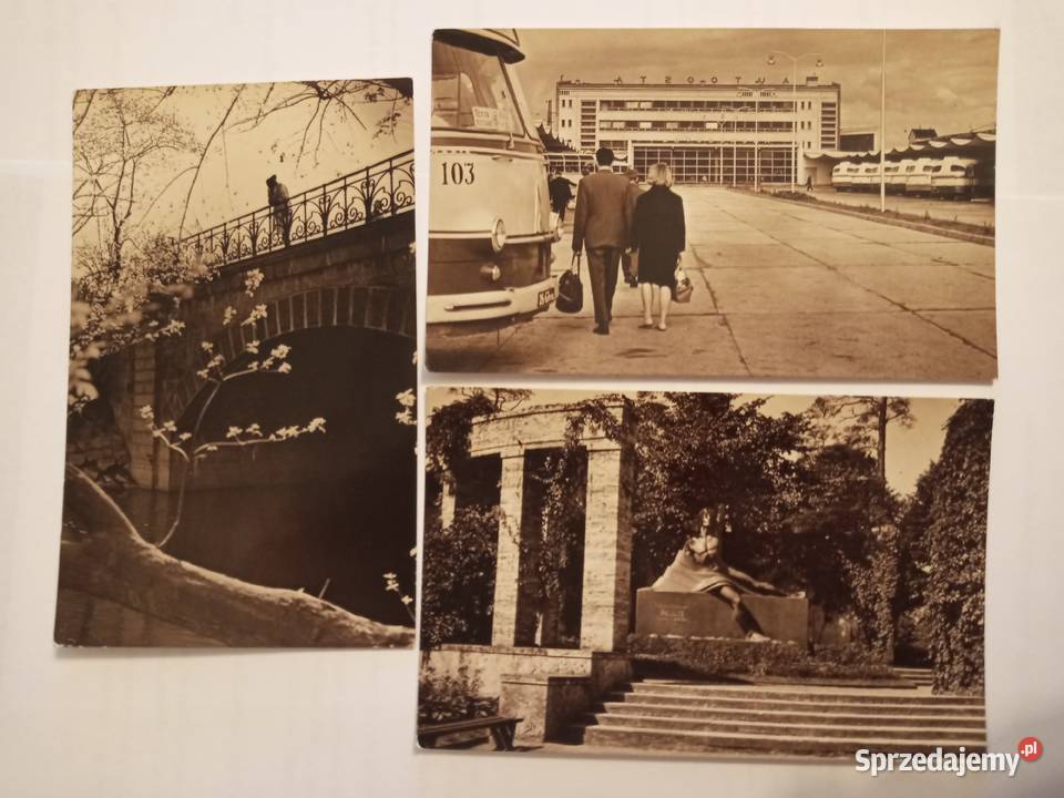 POCZTÓWKI USSR LATA 6070 Zestaw 34 Szczecinek