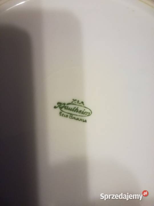 Piękna 100 letnia porcelana Patera Art deco Jastrzębie-Zdrój