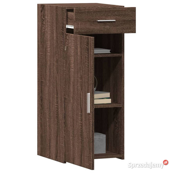Szafka brązowy dąb 40x425x93 materiał Warszawa