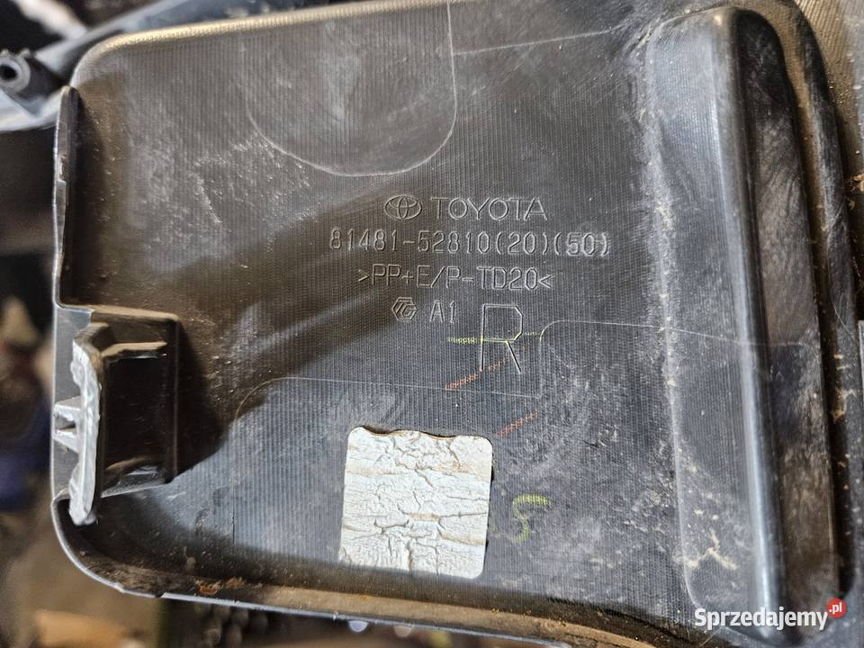 TOYOTA YARIS IV 4 GR KRATKA PRAWA ZDERZAKA PRZÓD Międzychód