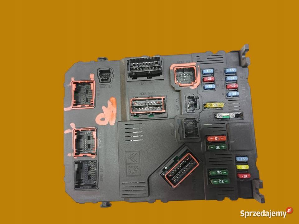 SKRZYNKA BSI 9653667680 E0200 Peugeot 206 I