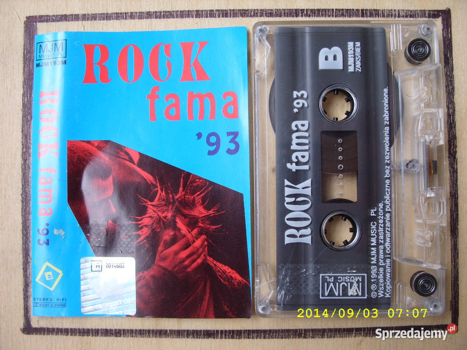 Kaseta Rock fama 93 MJM dolnośląskie