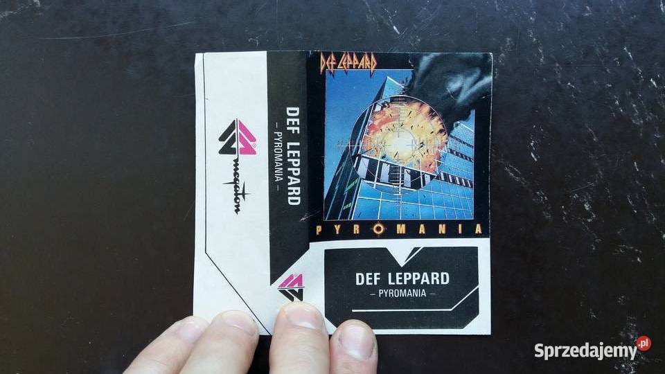 Kaseta magnetofonowa Def Leppard Pyromania Wyd