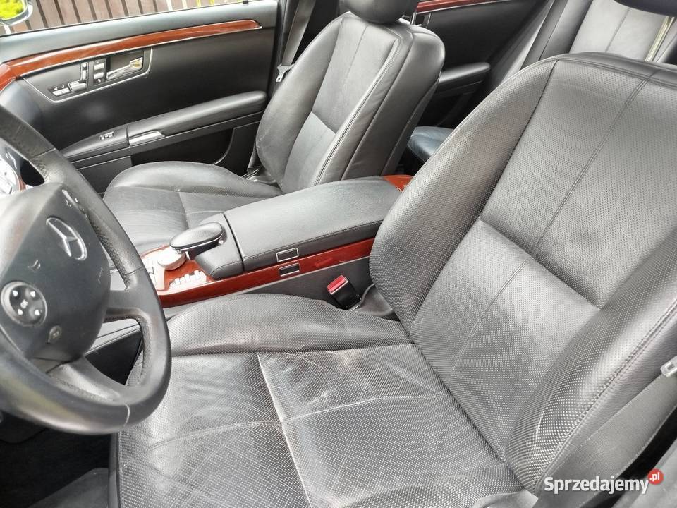 Mercedes Benz W221 320Cdi sklasa elektrycznie ustawiane fotele Ostrowiec Świętokrzyski