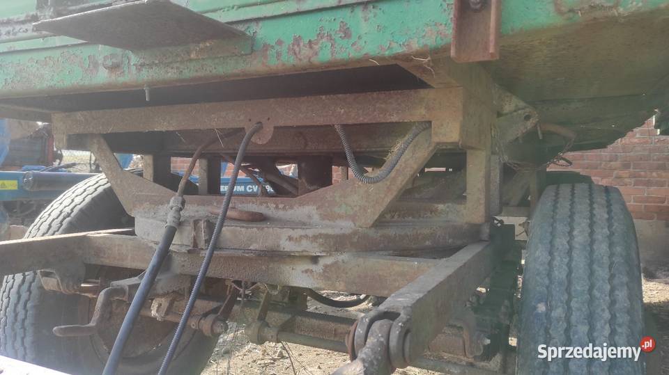 Przyczepa rolnicza d43 zarejestrowana wywrotka Przyczepy rolnicze Kutno sprzedam