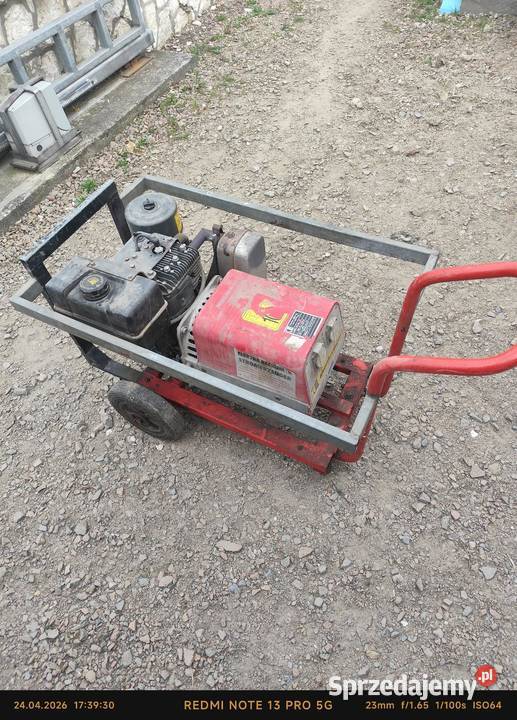 Agregat prądotwórczy 3kW Elektra Beckum G4000 Skawina