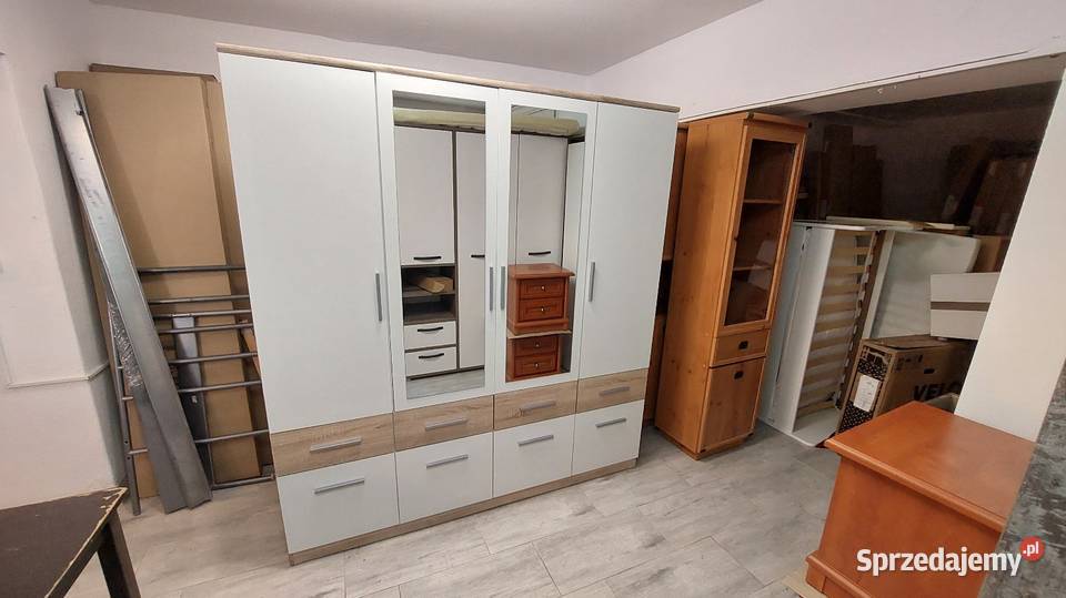 Szafa Box 4d8s 180 z lustrami 180cm Poznań