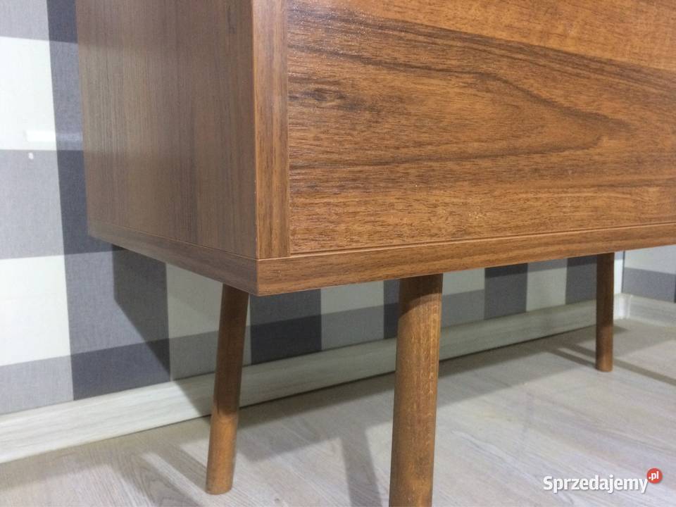 Szafka RTV retro vintage PRL orzech nowoczesna podkarpackie Jarosław sprzedam
