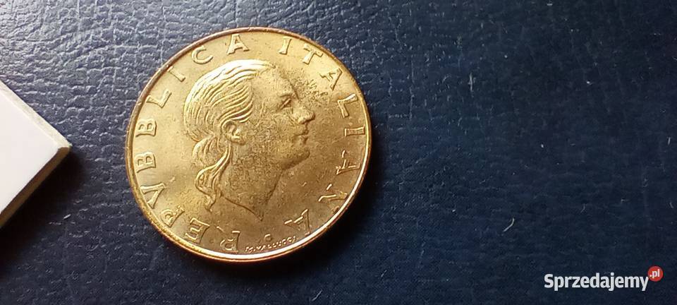 Stare monety 200 lir 1994 Włochy Lesko