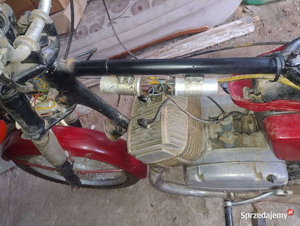 CZ 350 4725 jawa cezet Rok produkcji 1985 Motoryzacja Adamówka