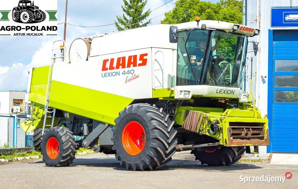 Claas LEXION 440 EVOLUTION 2003 CLAAS C 540 dolnośląskie Kudowa-Zdrój
