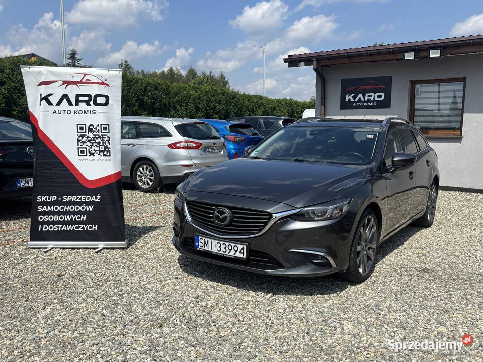 Mazda 6 2016r Automat czujnik parkowania śląskie Paniówki
