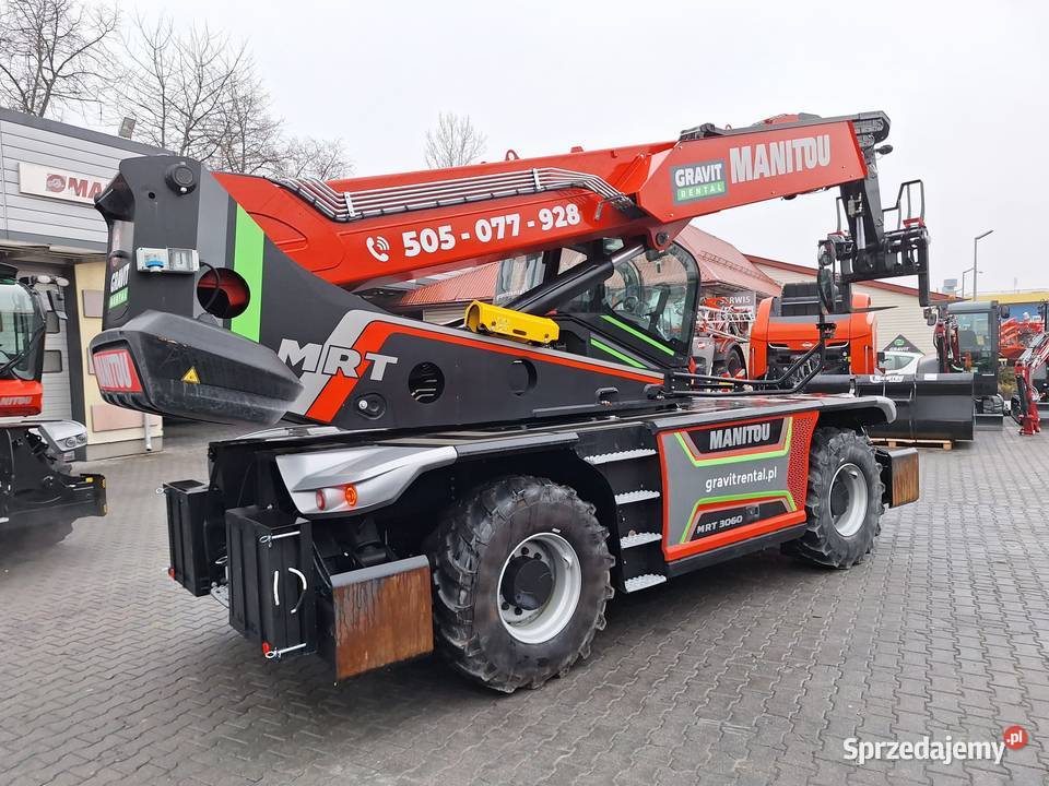 Ładowarka teleskopowa obrotowa Manitou MRT 3060 Lublin