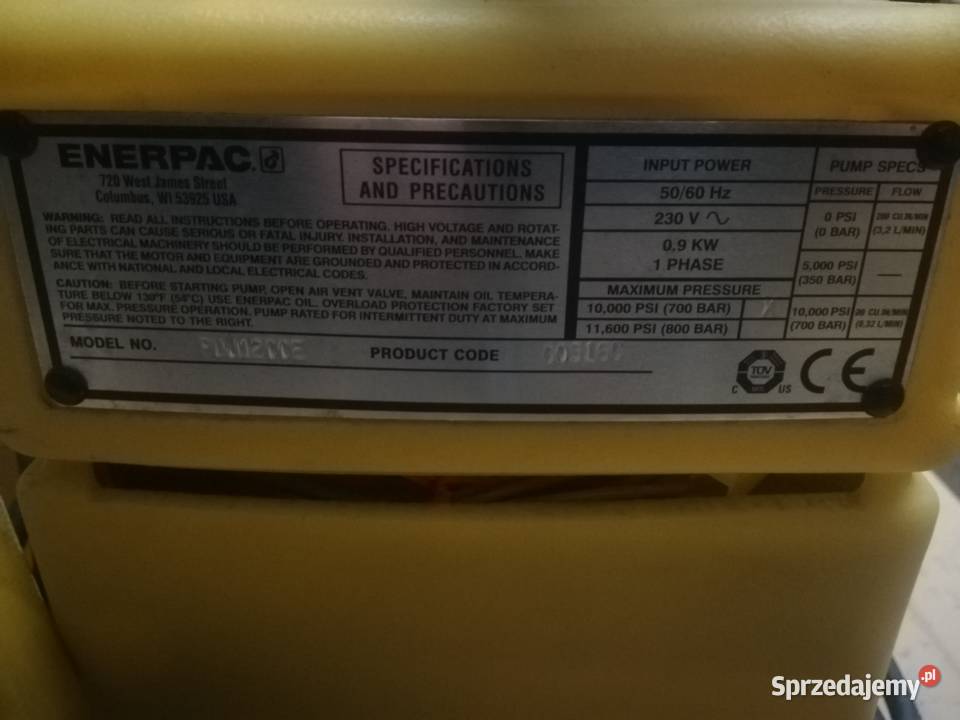 Zakuwarka węzy hydraulicznych Parker lubelskie